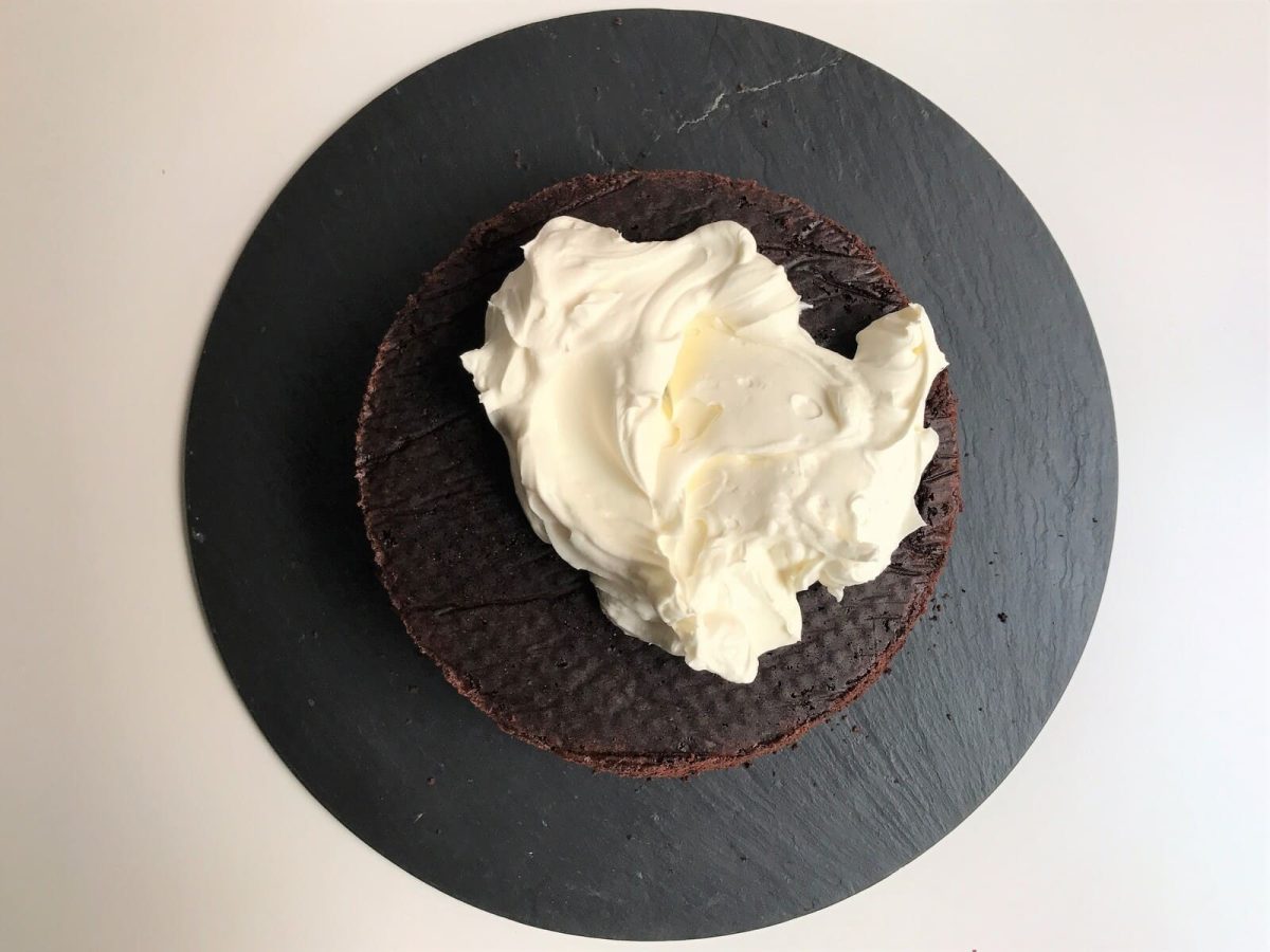 tarta de chocolate guinness receta saint patricks day paso 16
