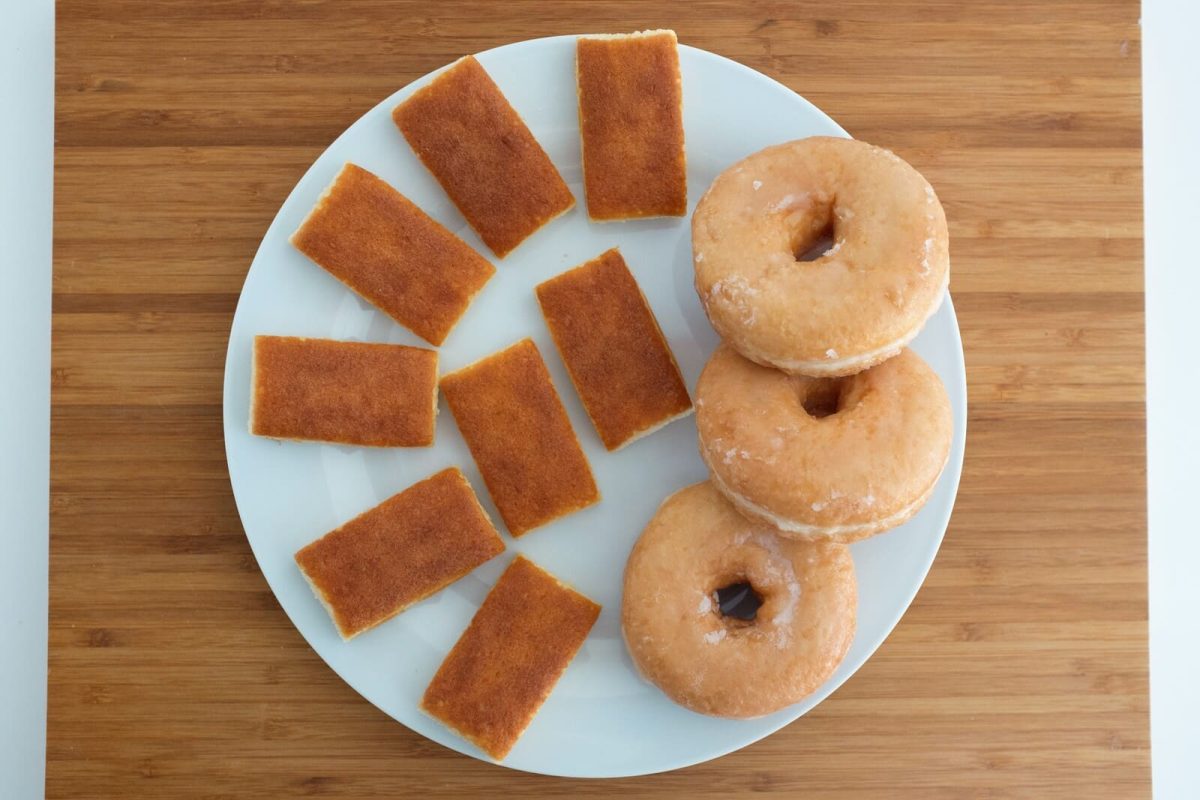 tarta de donut paso 2