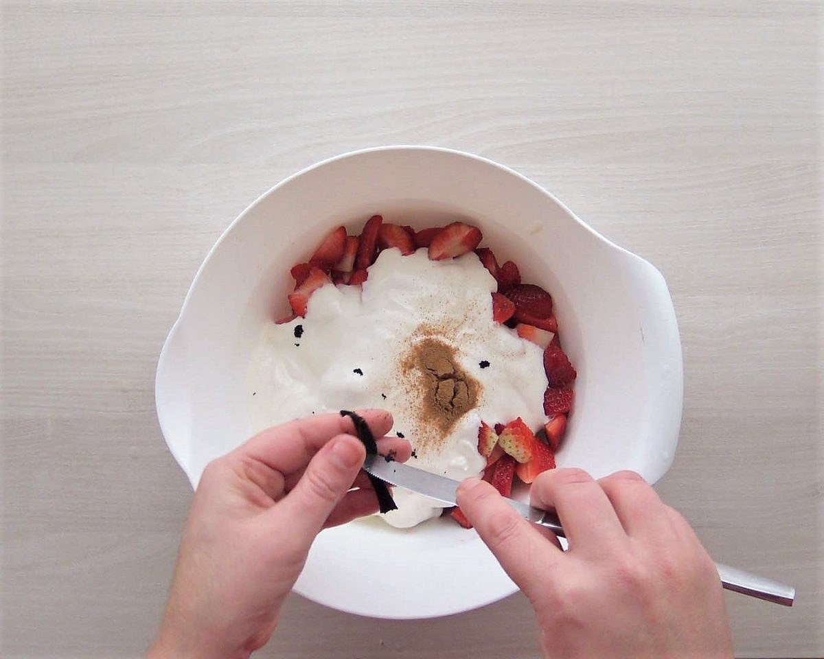 tarta de fresas y yogurt paso 11