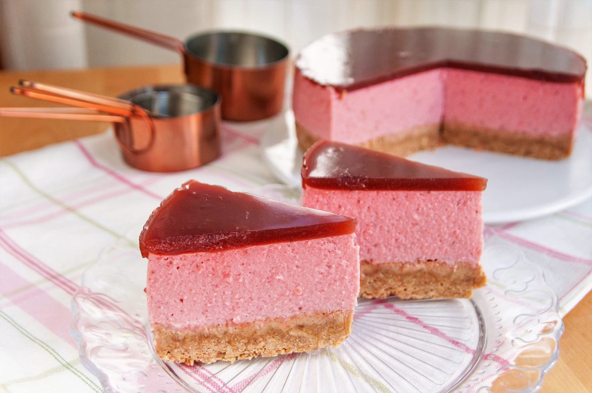 tarta de fresas y yogurt paso 23