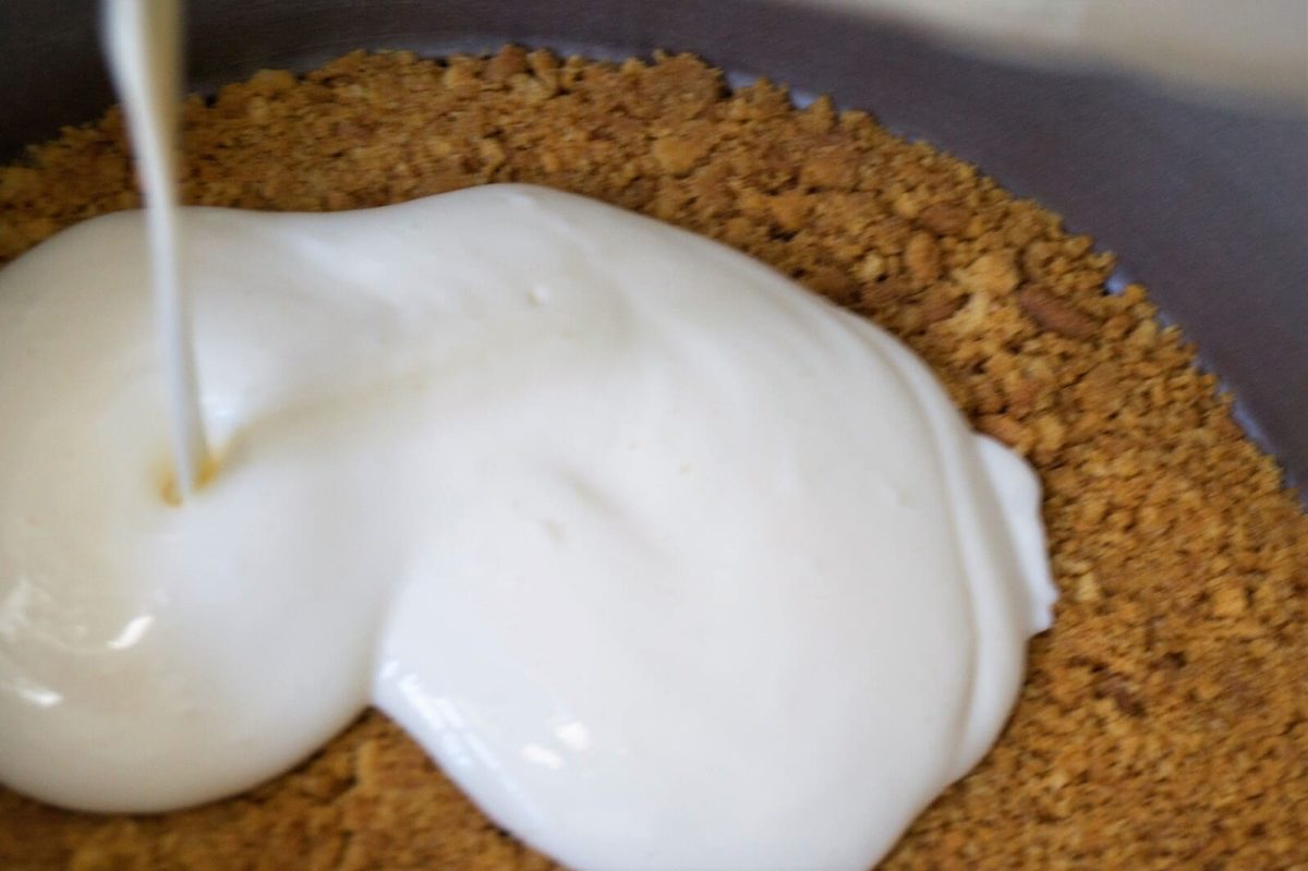 Tarta de queso con mascarpone paso 12