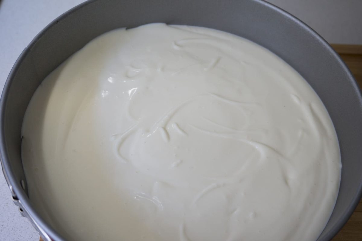 Tarta de queso con mascarpone paso 13