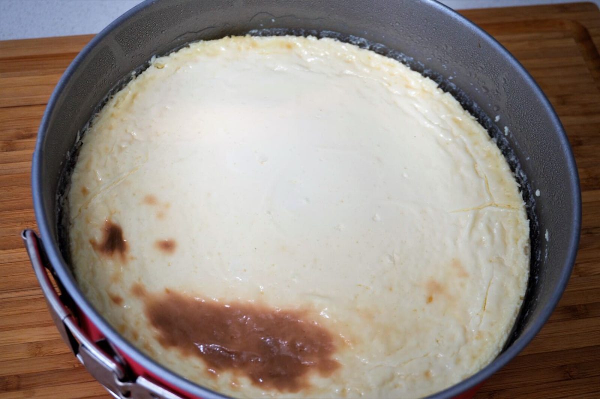 Tarta de queso con mascarpone paso 14