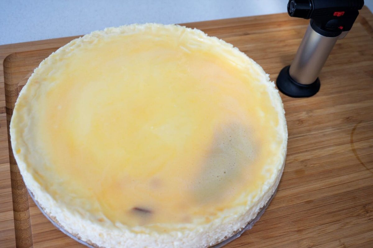 Tarta de queso con mascarpone paso 16