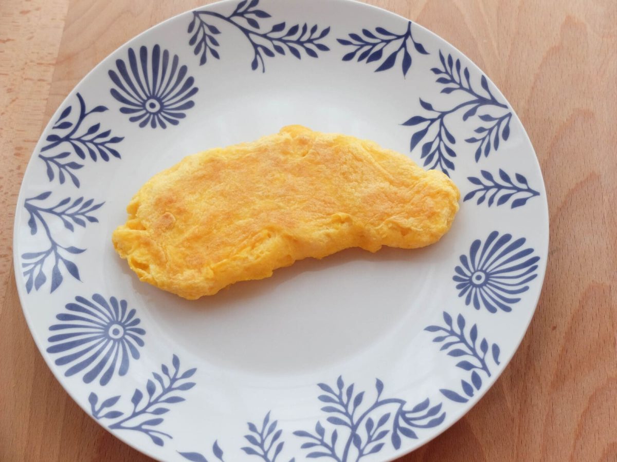 tortilla flambeada al ron paso 11