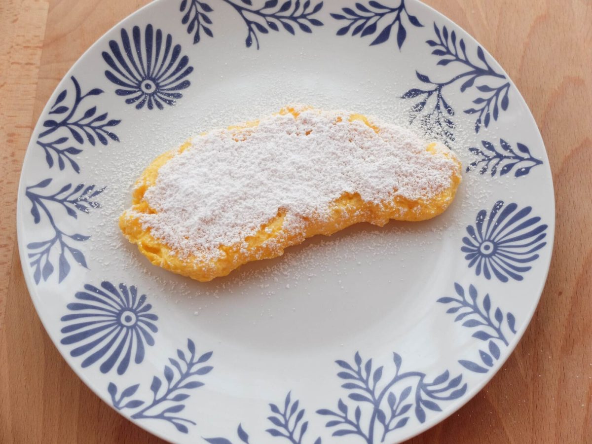 tortilla flambeada al ron paso 12
