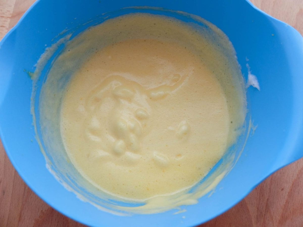 tortilla flambeada al ron paso 7