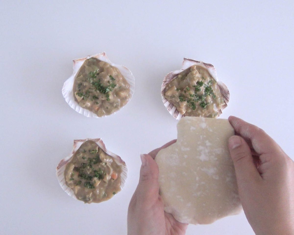 vieiras rellenas en hojaldre paso 24