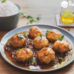 Albóndigas de pollo en salsa española paso a paso