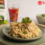 Arroz con pollo al estilo peruano. Un plato delicioso paso a paso