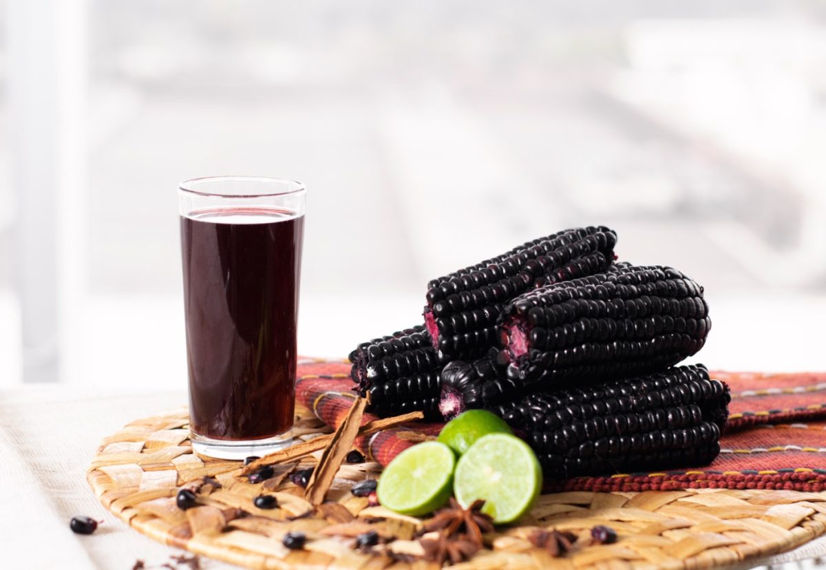 Chica morada. Una bebida típica de Perú