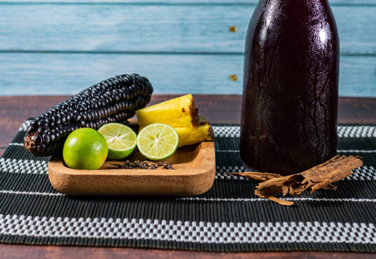 Chica morada. Una bebida típica de Perú