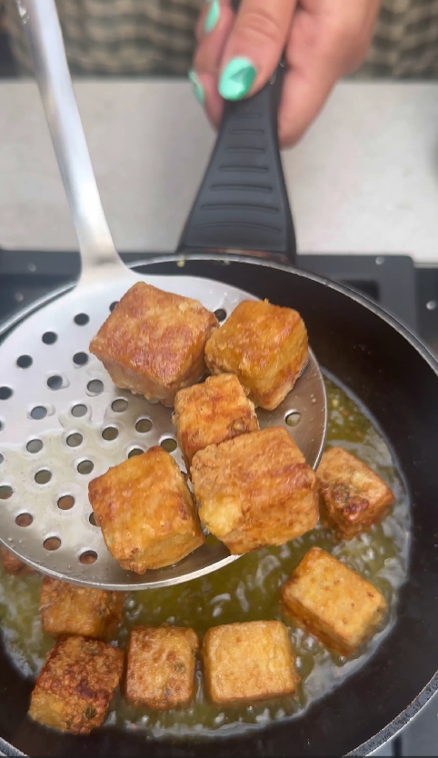 Crispy tofu. Cómo preparar tofu crujiente perfecto paso a paso