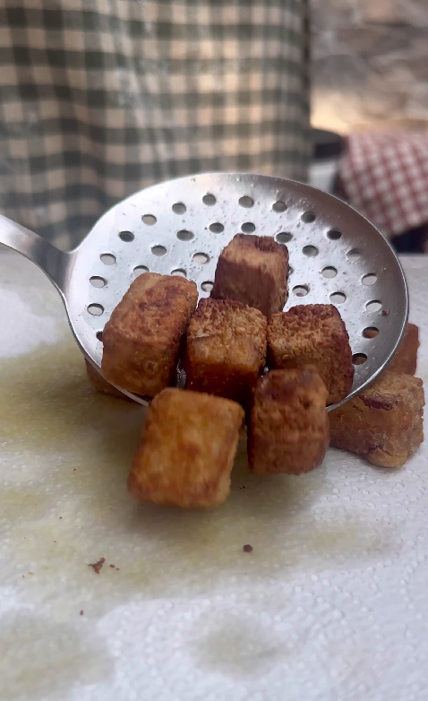 Crispy tofu. Cómo preparar tofu crujiente perfecto paso a paso