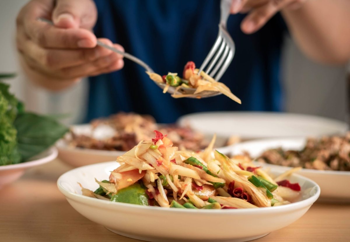 Ensalada thai. Fresca, exótica y fácil de preparar