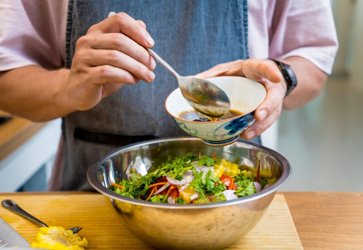 Ensalada thai. Fresca, exótica y fácil de preparar