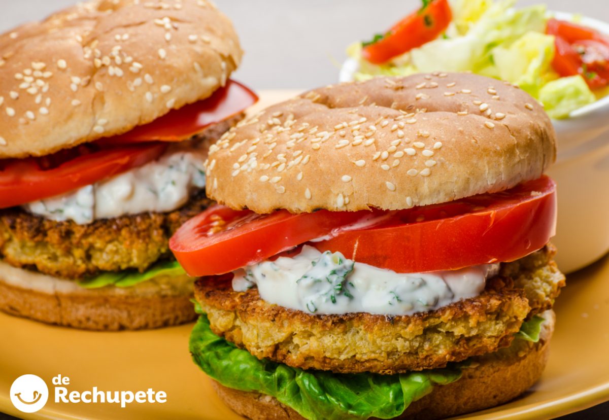 Hamburguesas de tofu caseras. Una receta rica en proteínas