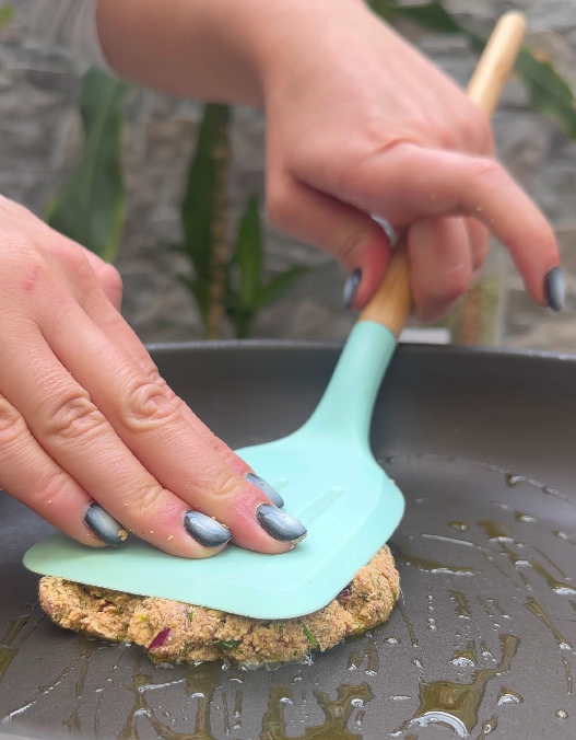 Hamburguesas de tofu caseras. Una receta rica en proteínas