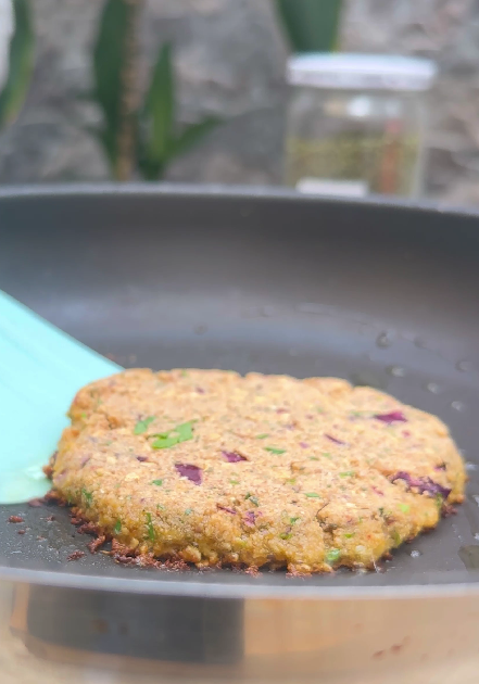 Hamburguesas de tofu caseras. Una receta rica en proteínas