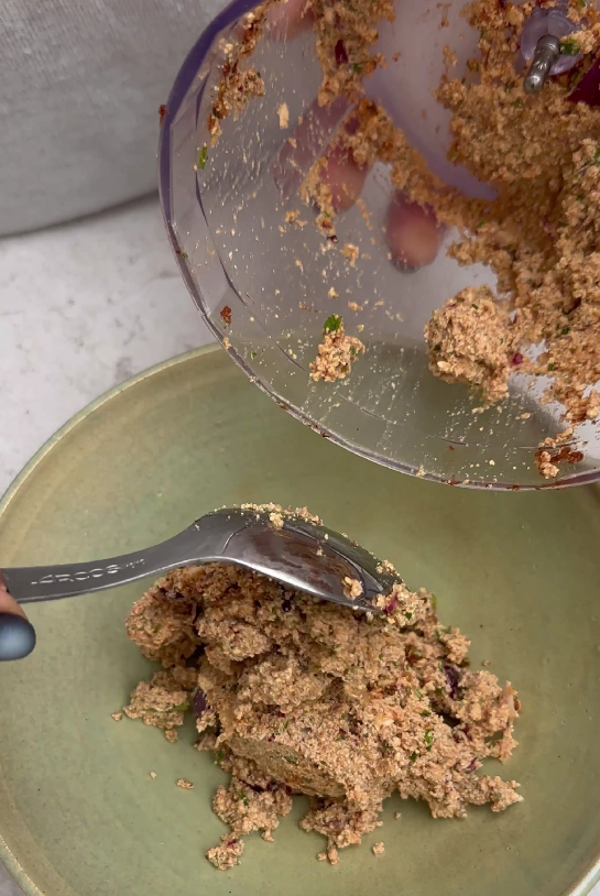Hamburguesas de tofu caseras. Una receta rica en proteínas