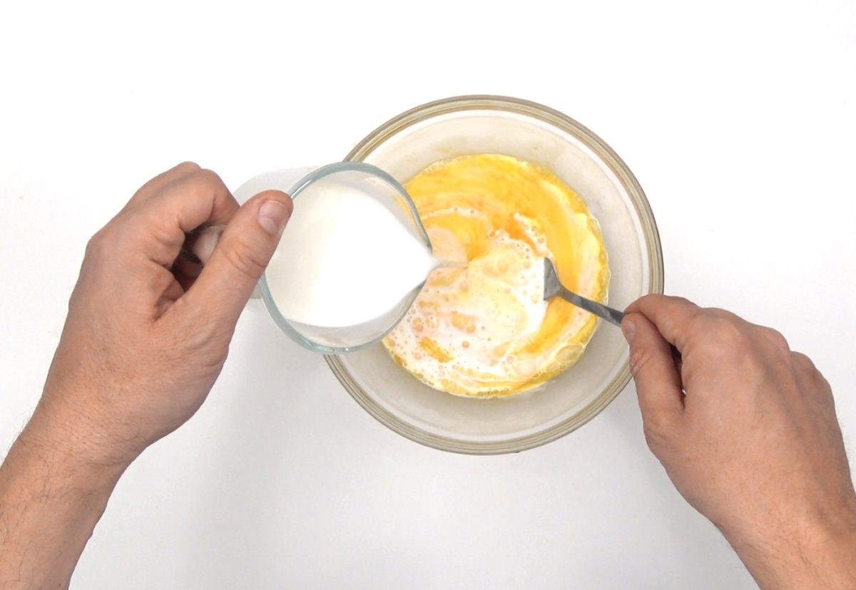 Pastel de calabacín al horno. Una receta fácil y saludable