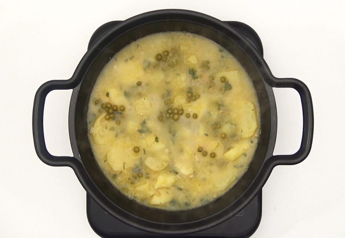 Patatas en salsa verde. Un plato rápido y sencillo de Cantabria