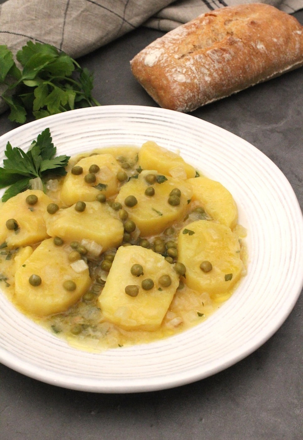 Patatas en salsa verde. Un plato rápido y sencillo de Cantabria