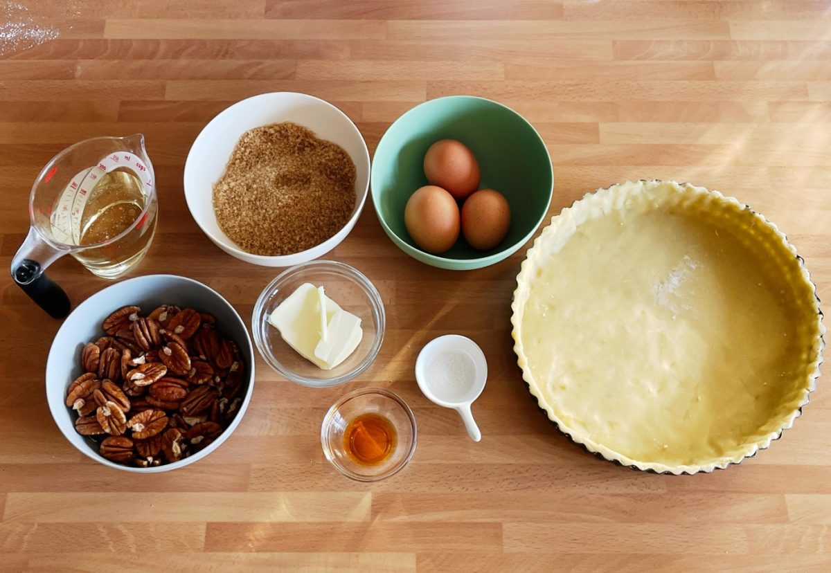 Pecan Pie. El clásico pastel americano de nueces
