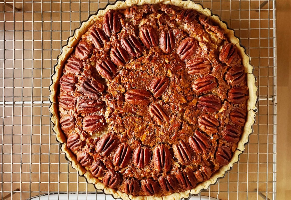 Pecan Pie. El clásico pastel americano de nueces
