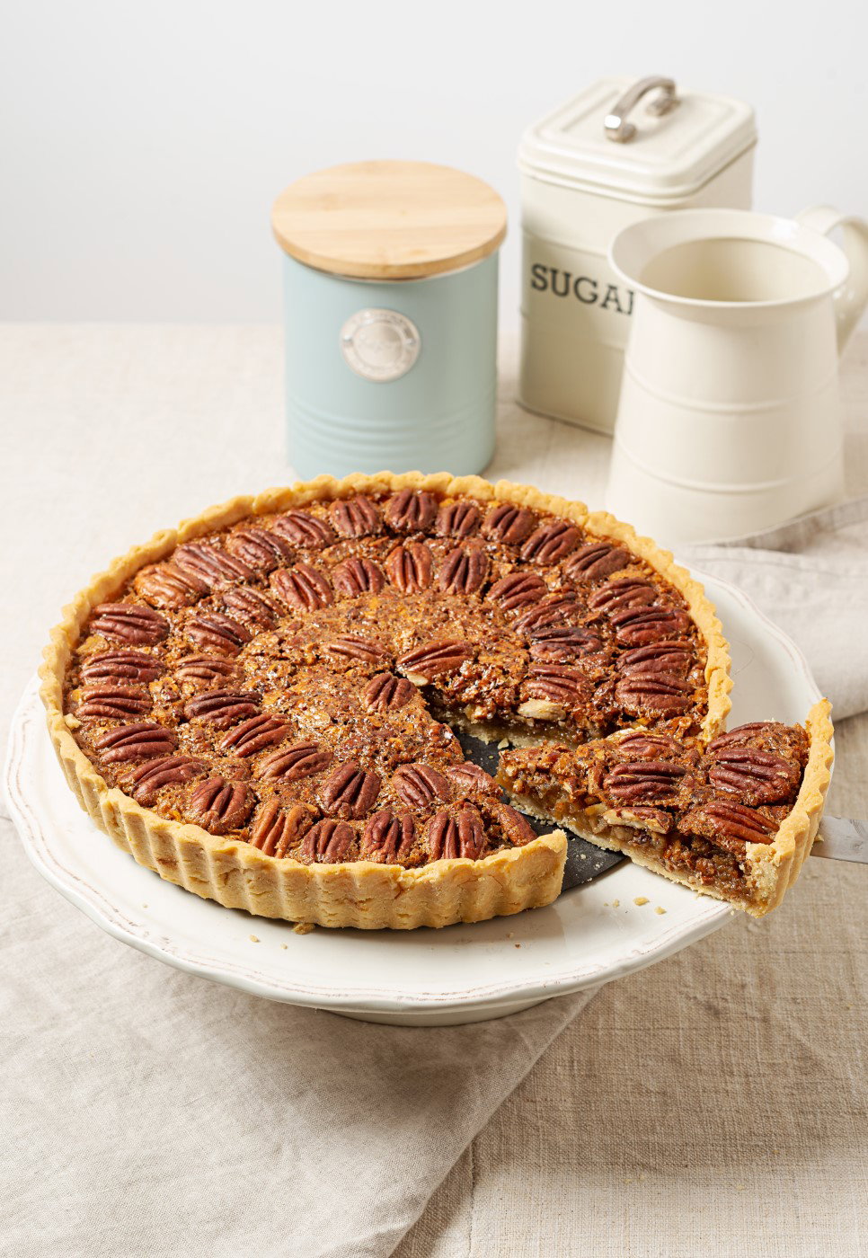 Pecan Pie. El clásico pastel americano de nueces