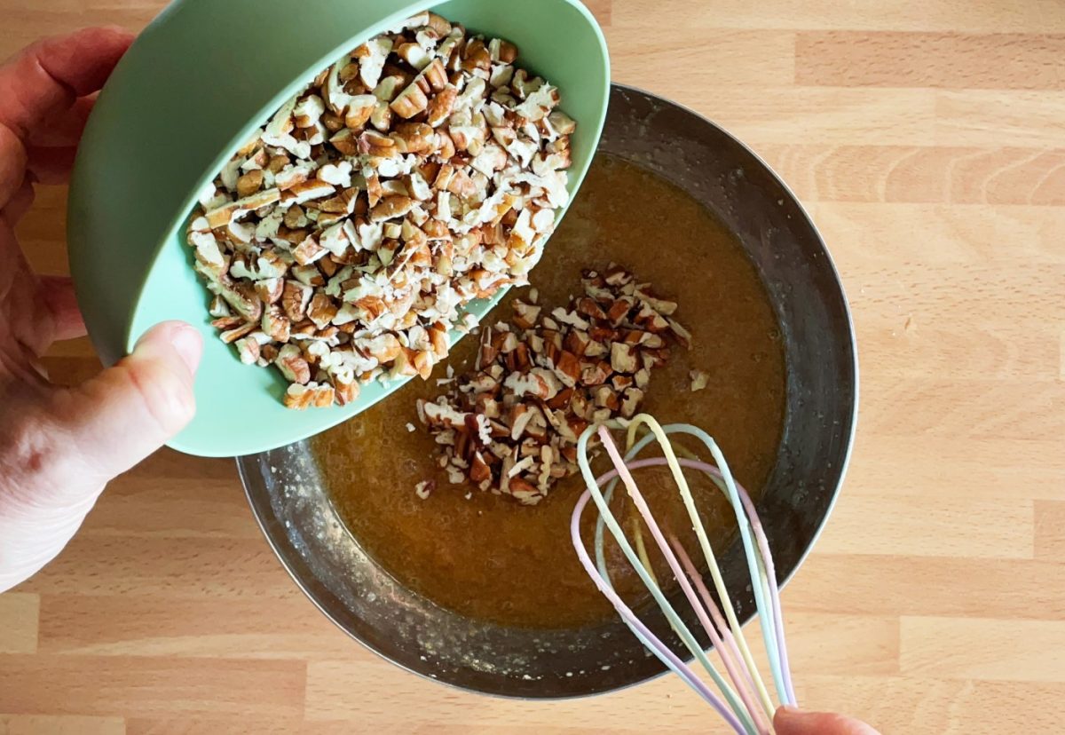 Pecan Pie. El clásico pastel americano de nueces