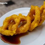 Picarones peruanos con miel o jarabe de cachaza paso a paso
