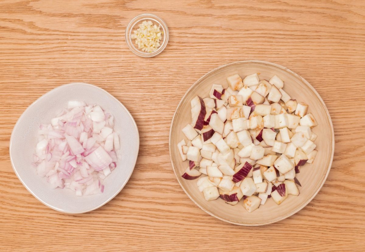 Risotto de berenjenas