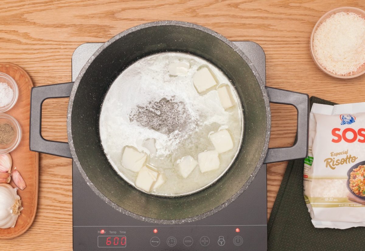 Risotto de berenjenas