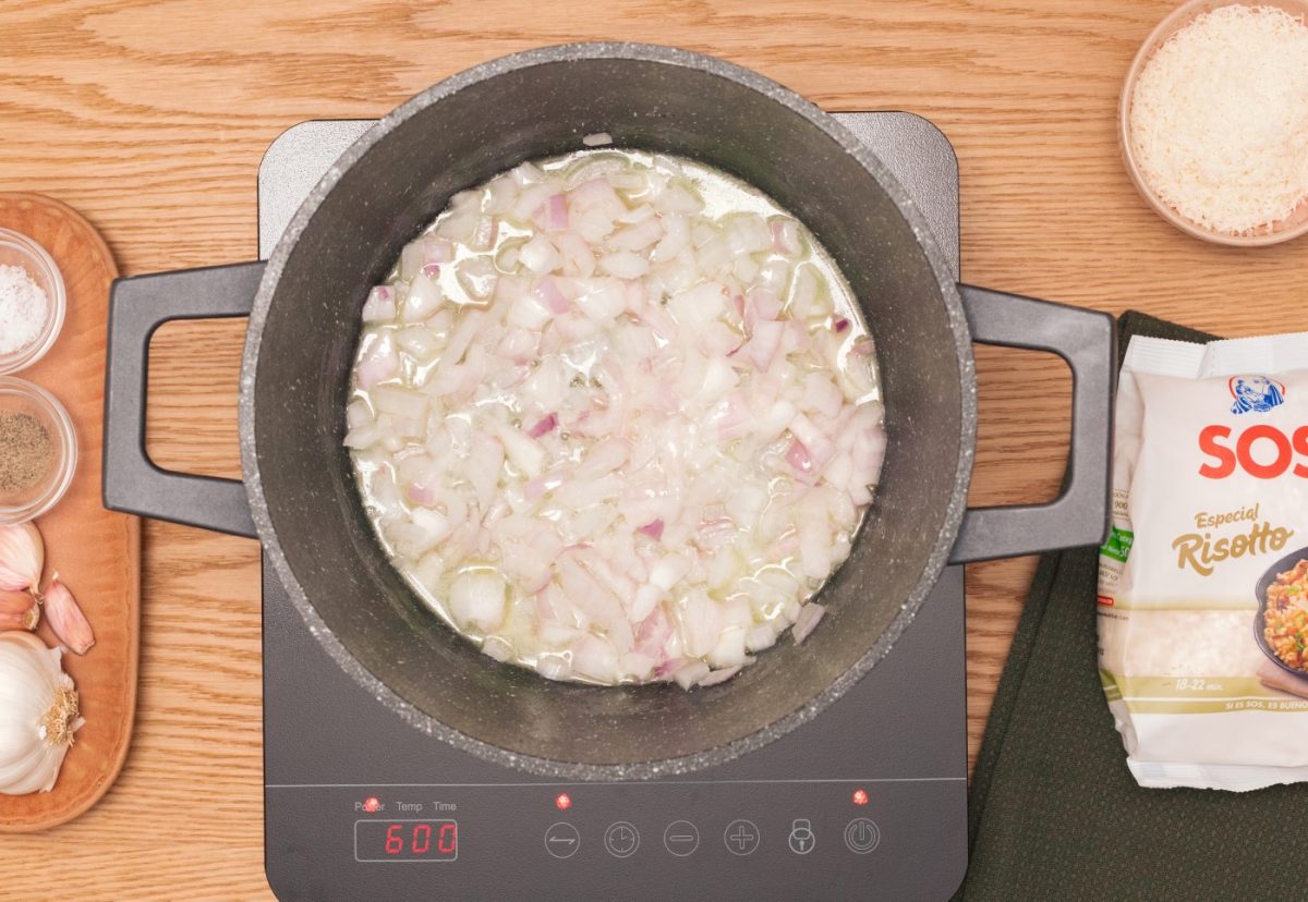 Risotto de berenjenas