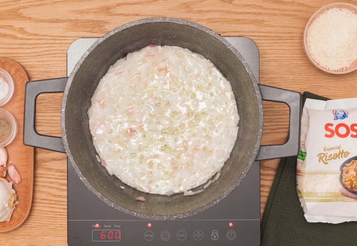 Risotto de berenjenas