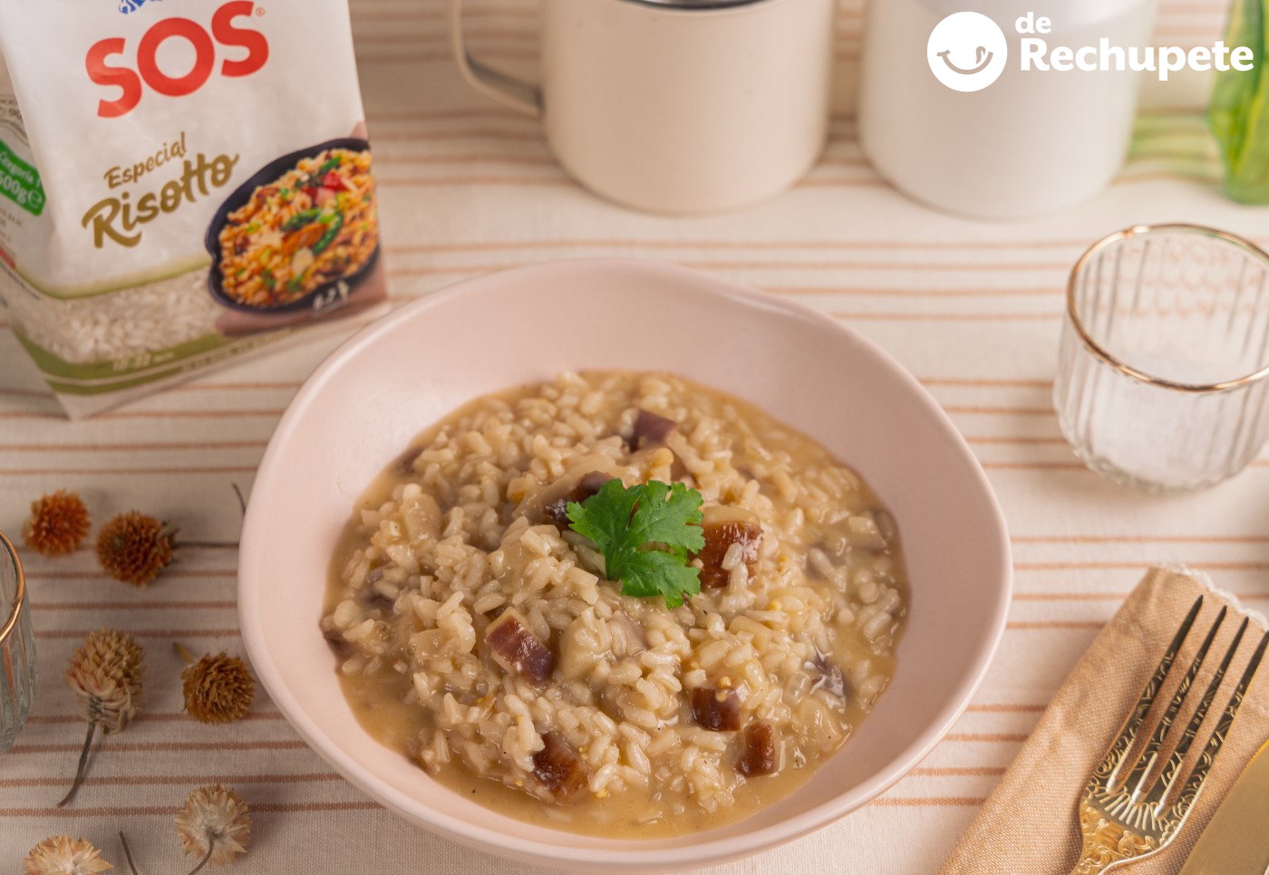 Risotto de berenjenas