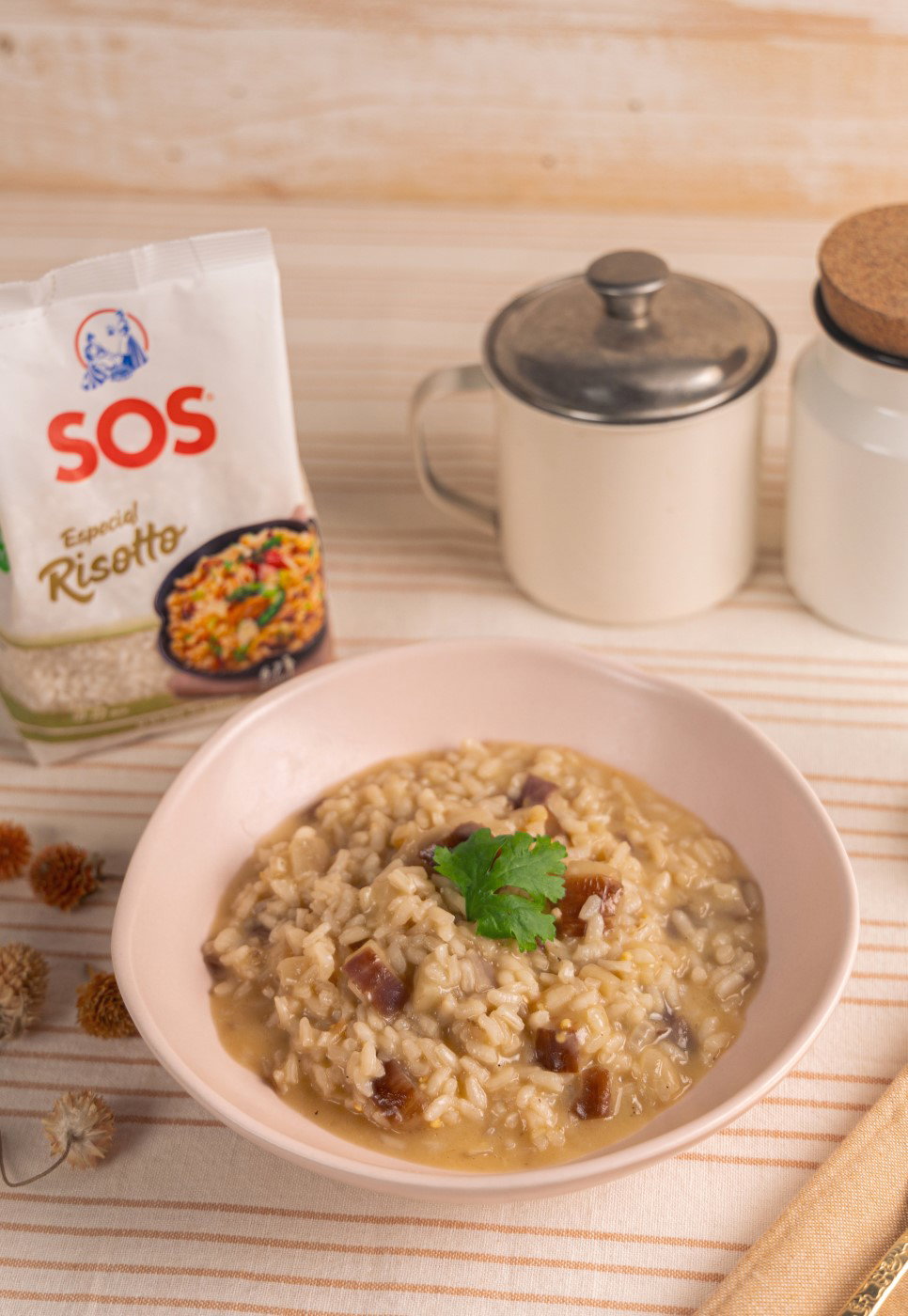 Risotto de berenjenas
