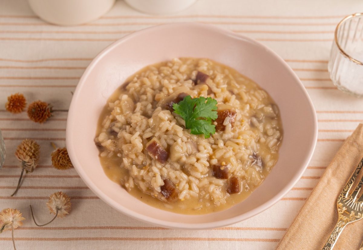 Risotto de berenjenas