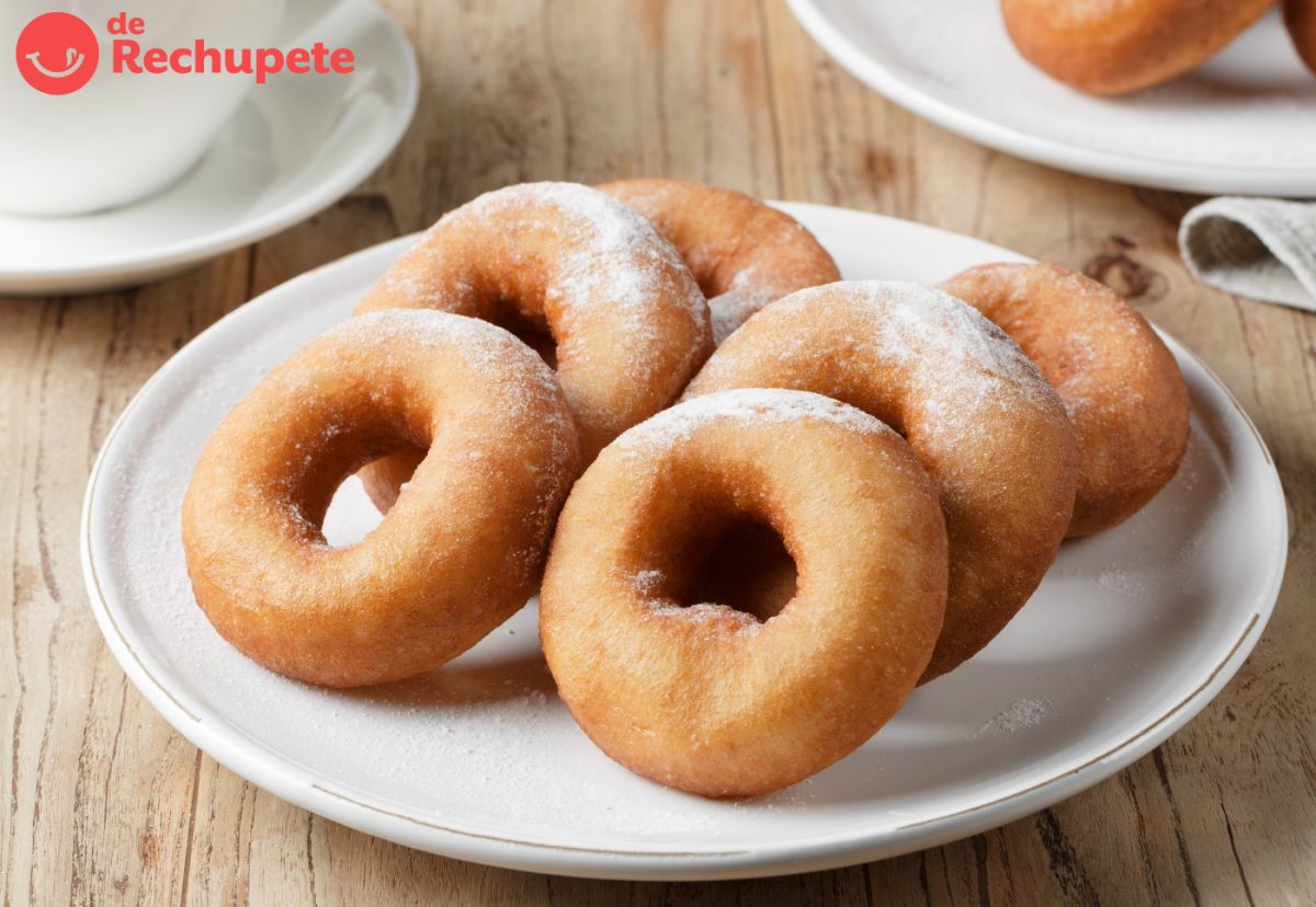 Rosquillas de vainilla en microondas. Una receta express