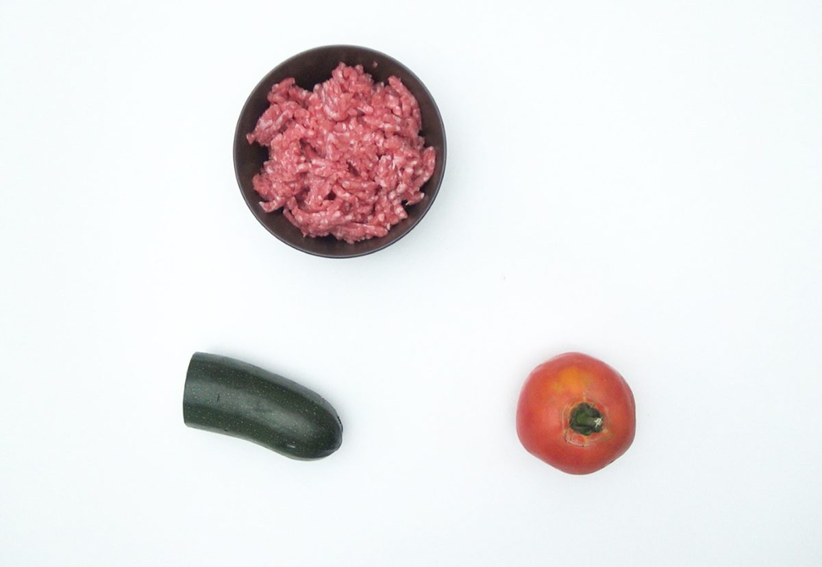 Sopa de verduras y carne picada paso a paso