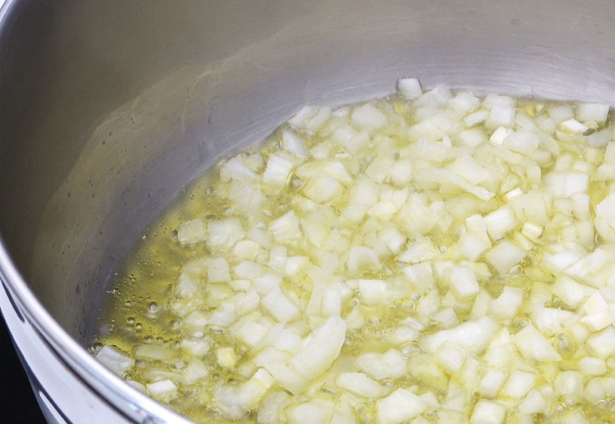 Sopa de verduras y carne picada paso a paso