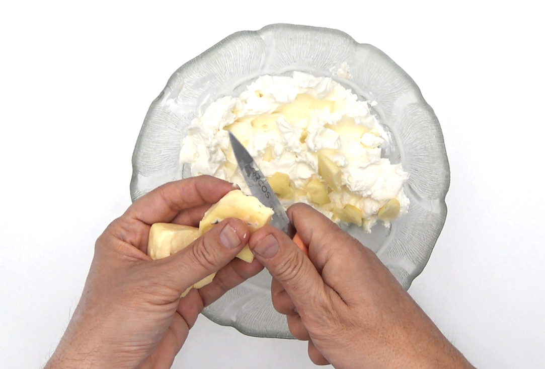 Tarta de queso al horno. Receta fácil, muy esponjosa y con poco azúcar