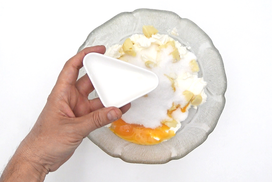 Tarta de queso al horno. Receta fácil, muy esponjosa y con poco azúcar