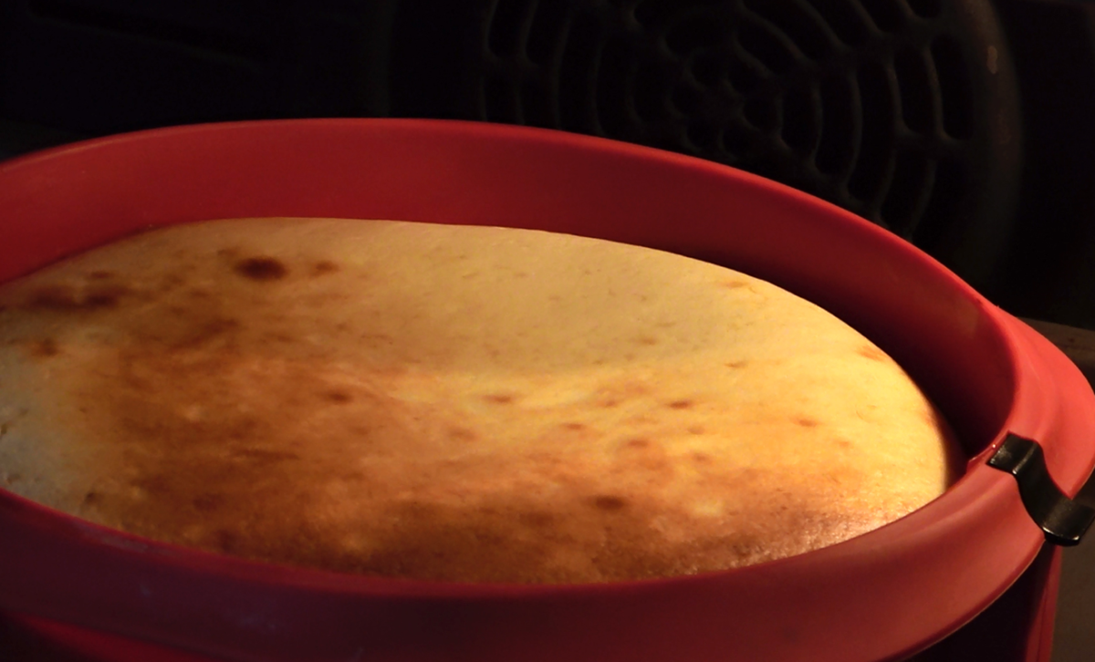Tarta de queso al horno. Receta fácil, muy esponjosa y con poco azúcar