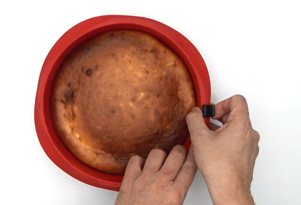 Tarta de queso al horno. Receta fácil, muy esponjosa y con poco azúcar
