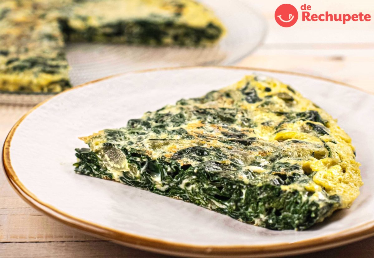 Tortilla de acelgas fácil y saludable: receta paso a paso