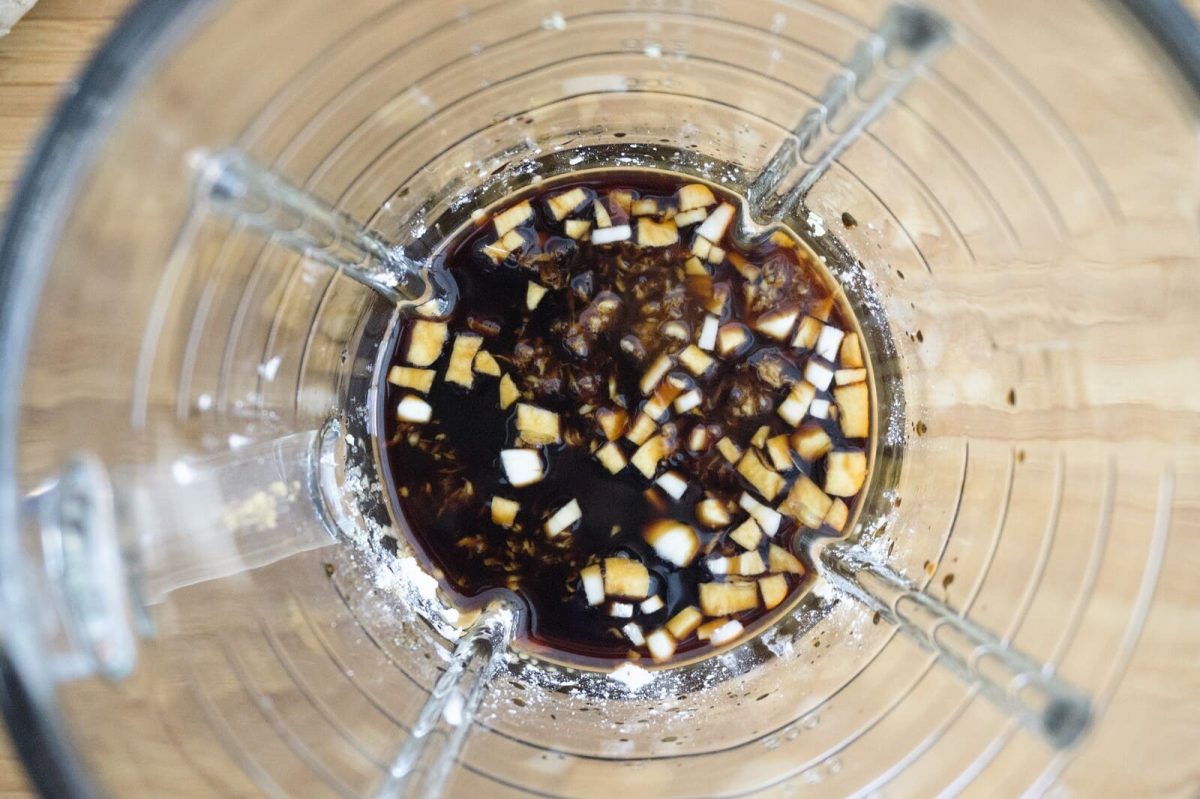 albóndigas en salsa teriyaki paso 10
