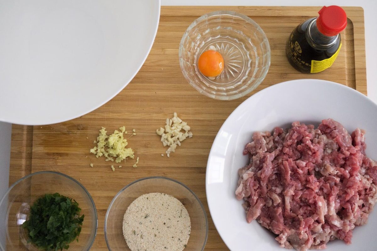 albóndigas en salsa teriyaki paso 4