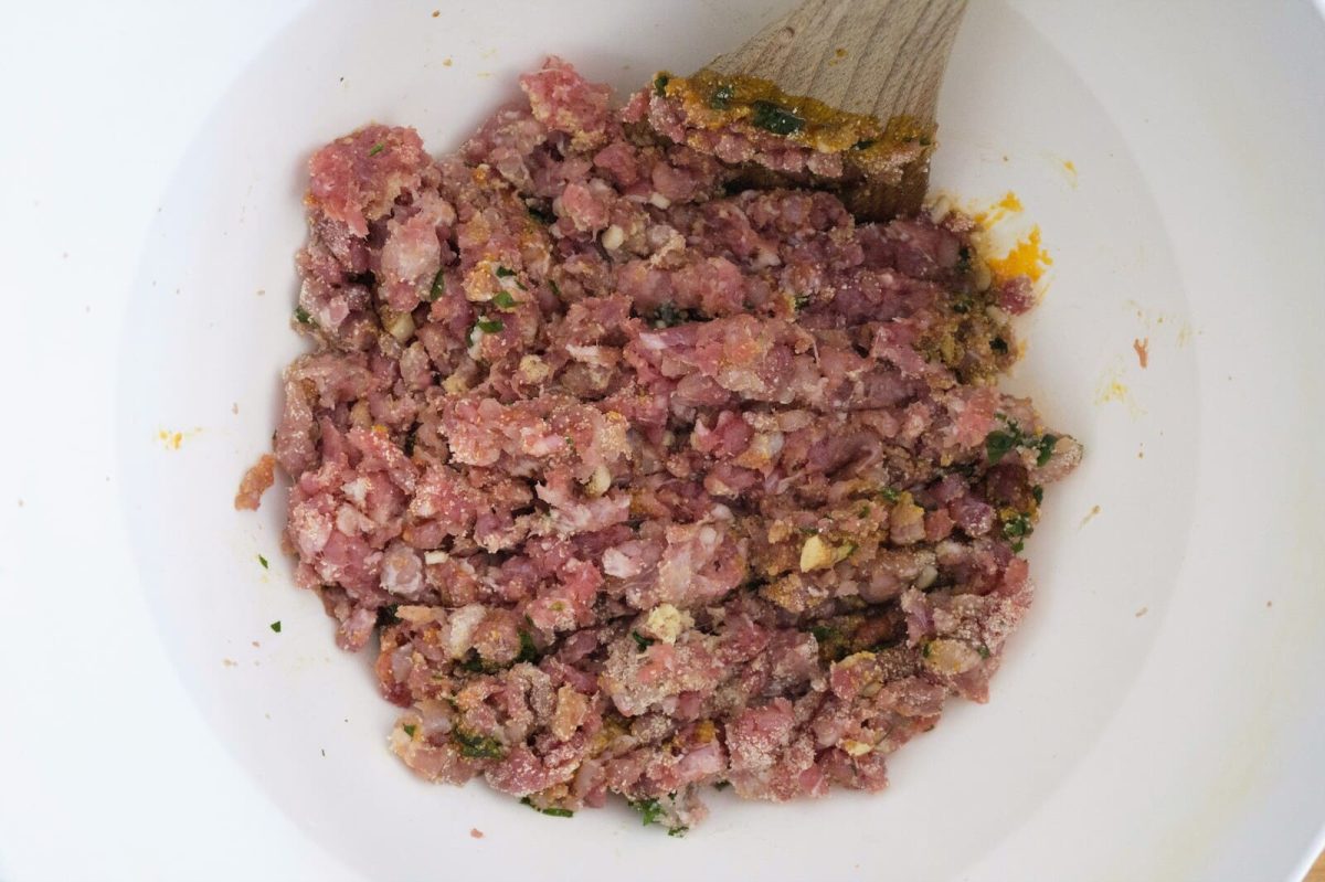 albóndigas en salsa teriyaki paso 6